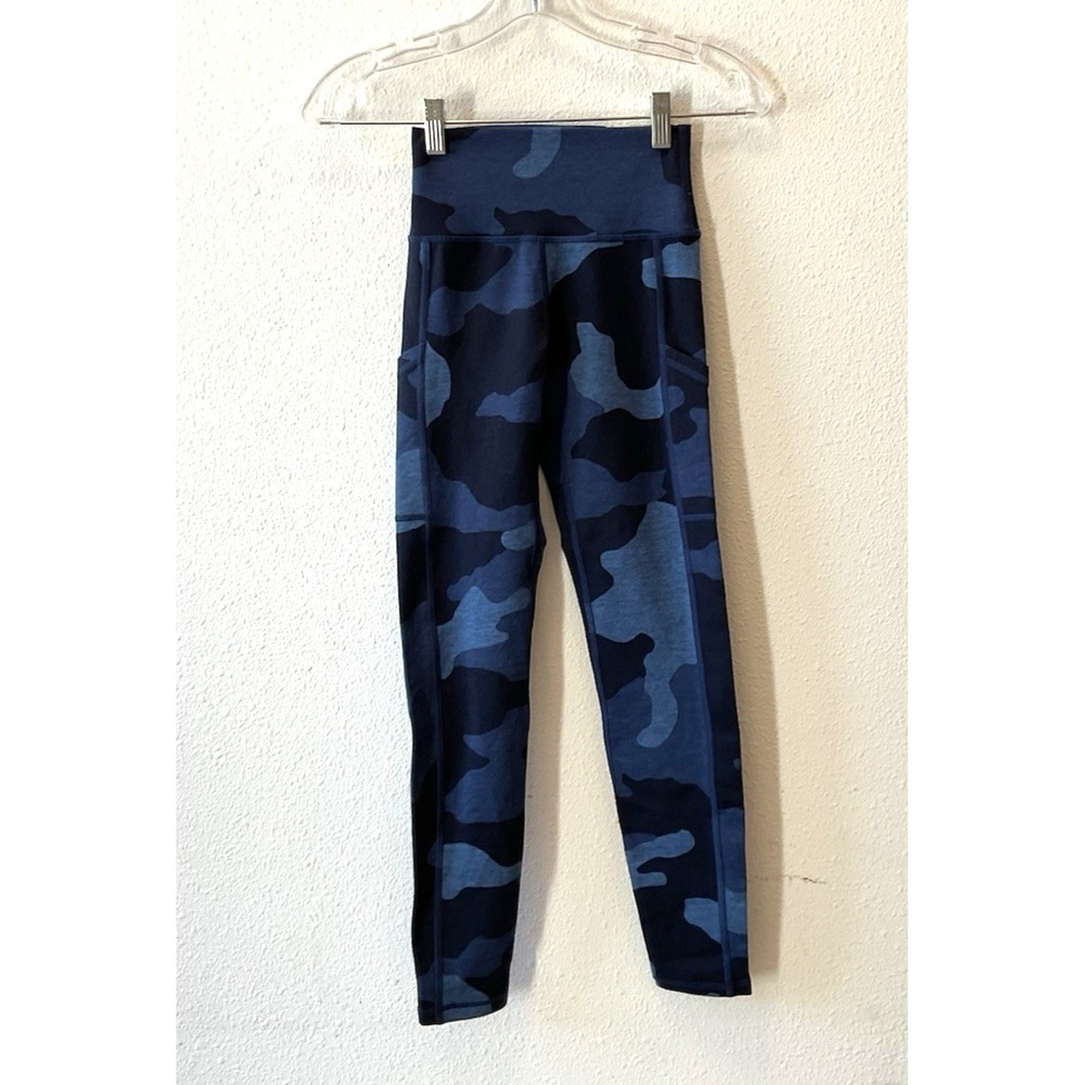 Arie Offline‎ Navy Blue Camo Legging Size XS NEW NWT American Eagle